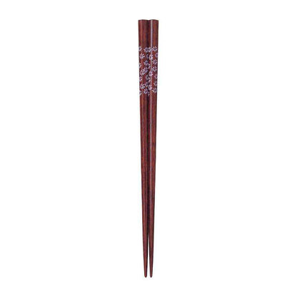 Ishida Octagonal Chopsticks Small Flower 20.5cm 1 Pair