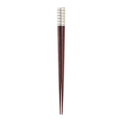 Ishida Chopsticks Sharp Border 23cm 1 Pair