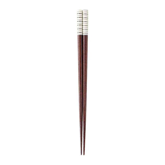 Ishida Chopsticks Sharp Border 23cm 1 Pair