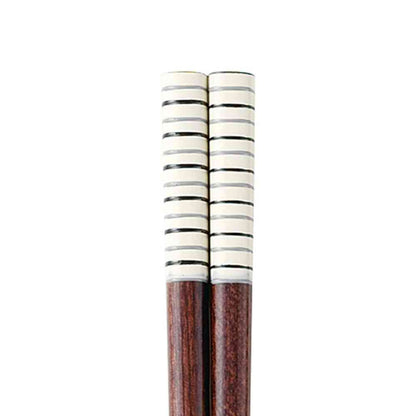 Ishida Chopsticks Sharp Border 23cm 1 Pair