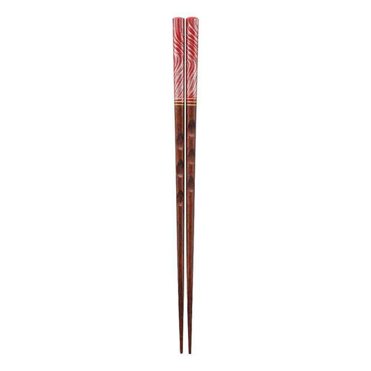 Ishida Chopsticks Kawame Red 23cm 1 Pair