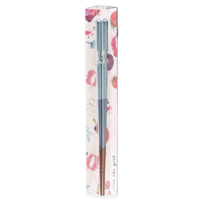 Ishida Elegance Chopsticks Blue 23cm with PET Case