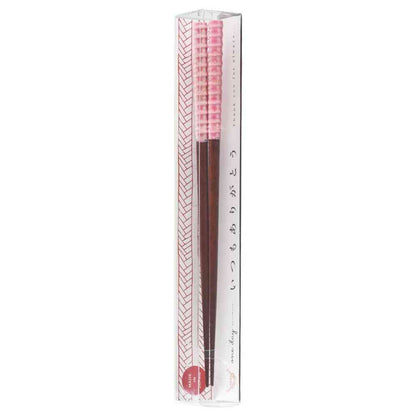 Ishida Chopsticks Prime Pink 23cm in PET Case