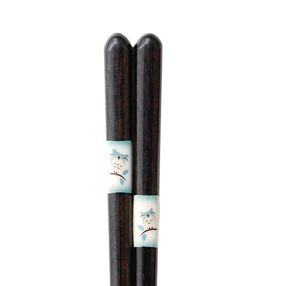 Ishida Dishwasher Safe Chopsticks Owl 23cm