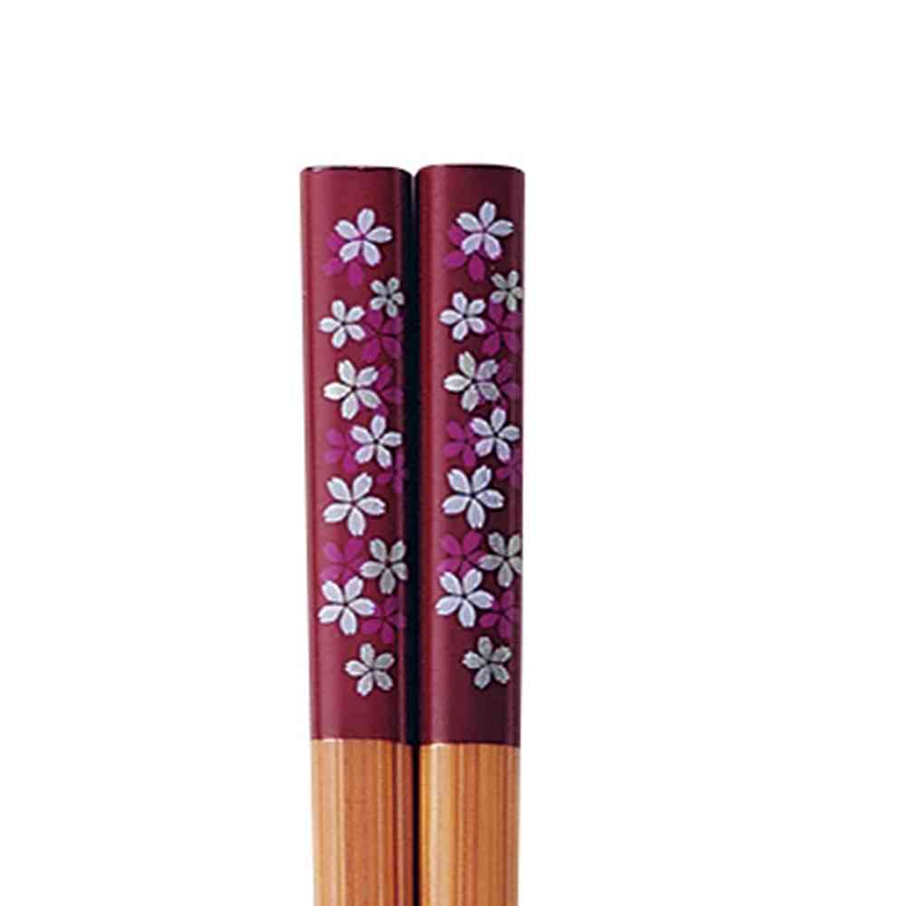 Ishida Chopsticks Susutake Sakura Zukushi 21cm