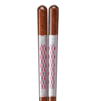 Ishida Dishwasher-Safe Chopsticks, AG Mesh, 21cm, 1 Pair