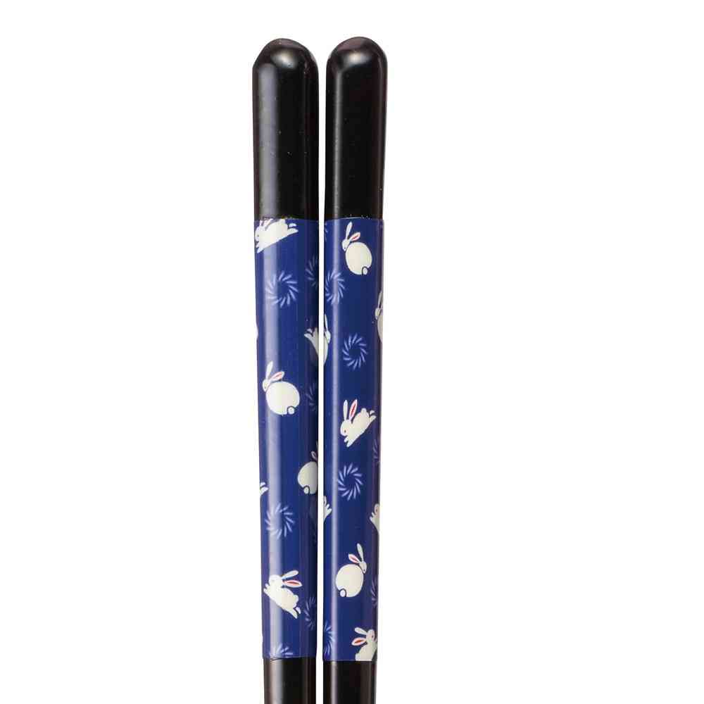 Ishida Dishwasher-Safe Chopsticks, AG Kakekko Usagi, 23cm, 1 Pair