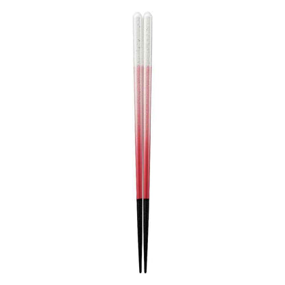 Ishida Dishwasher-Safe Chopsticks, Lumiere Red, 23cm, 1 Pair