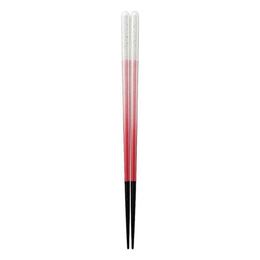 Ishida Dishwasher-Safe Chopsticks, Lumiere Red, 23cm, 1 Pair