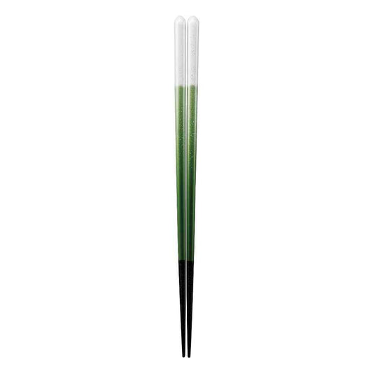 Ishida Dishwasher-Safe Chopsticks, Lumiere Green, 23cm, 1 Pair