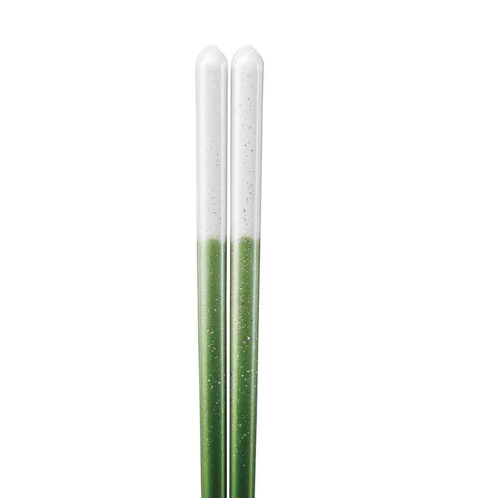 Ishida Dishwasher-Safe Chopsticks, Lumiere Green, 23cm, 1 Pair