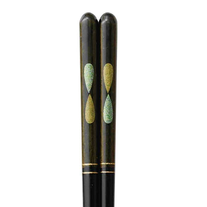 Ishida Dishwasher-Safe Chopsticks, Tsuki no Shizuku, 23cm, 1 Pair