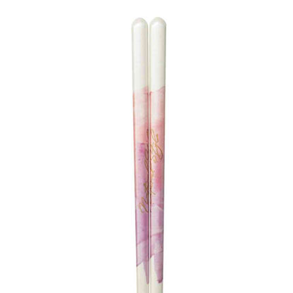 Ishida Dishwasher Safe Chopsticks Natural Style Pink 23cm