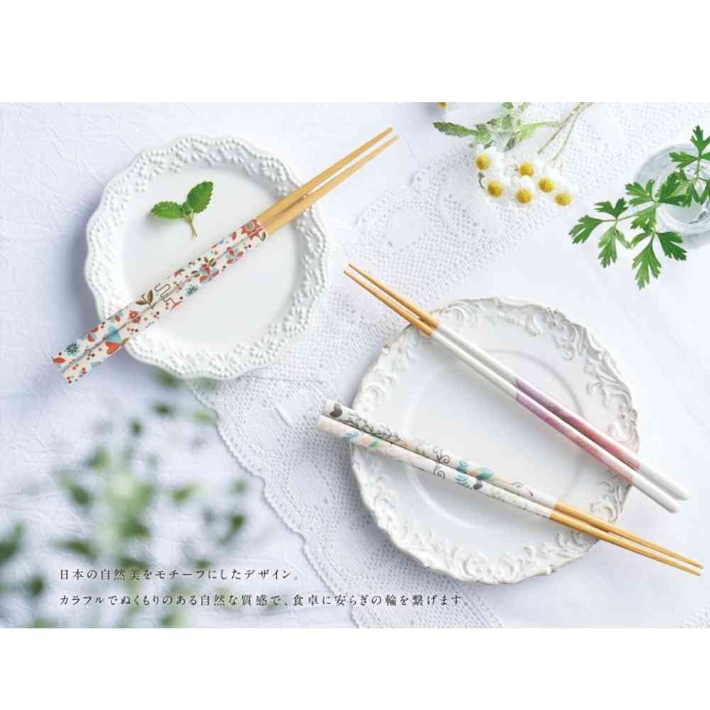 Ishida Dishwasher Safe Chopsticks Natural Style Blue 23cm