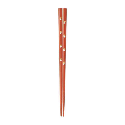 Ishida Chopsticks Shooting Star Red 20.5cm