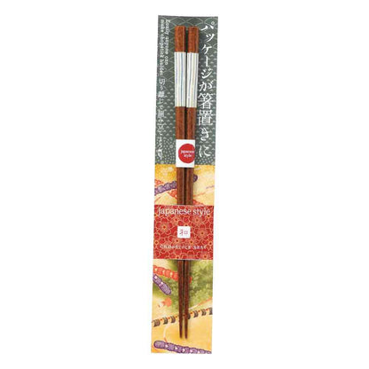 Ishida Chopsticks Japanese Style Wavy Line 23cm