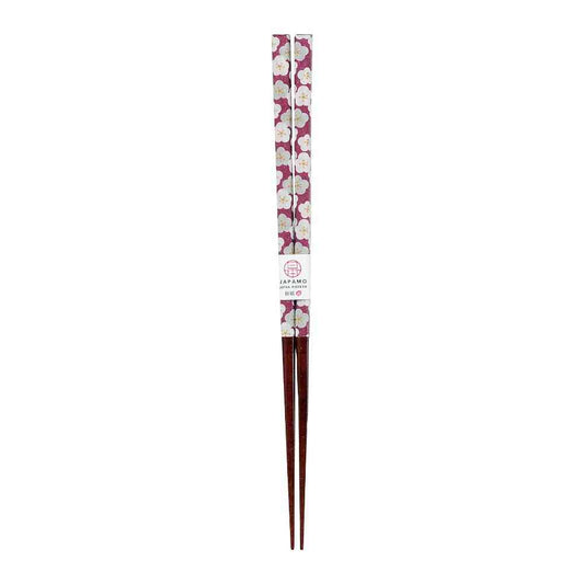 Ishida Chopsticks Japanese Modern Plum Violet 23cm in PET Case