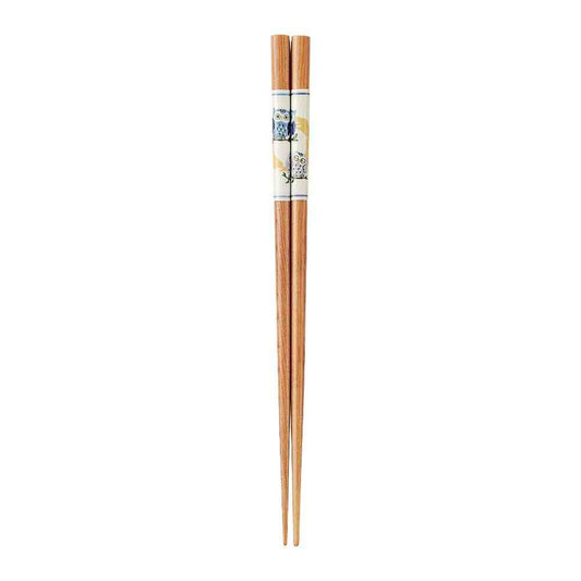 Ishida Chopsticks Pointed Owl Family 23cm