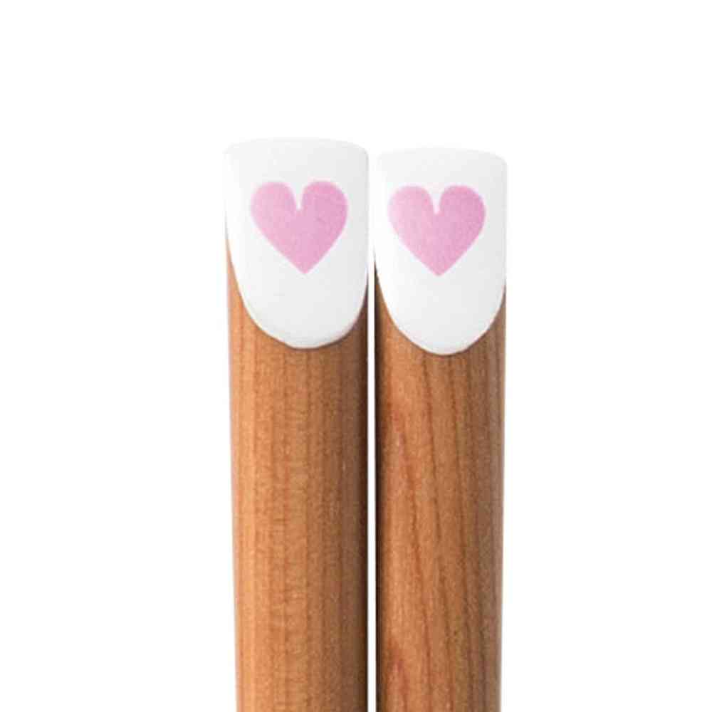 Ishida Chopsticks Tenpei Petit Heart 21cm