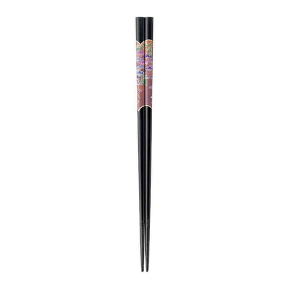 Ishida Chopsticks Color Wisteria Black 23.0cm