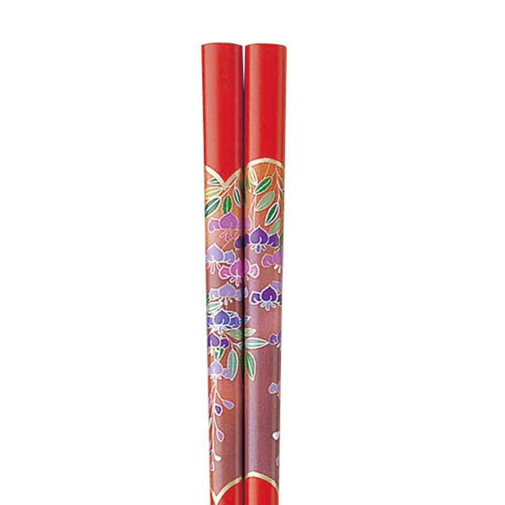 Ishida Color Wisteria Red Chopsticks 20.5