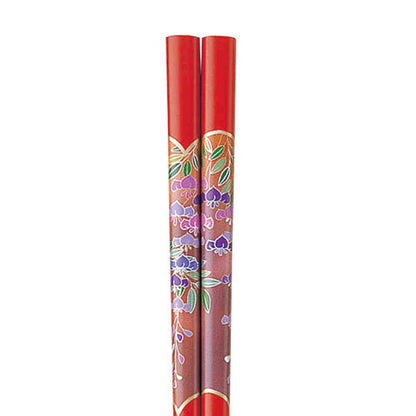 Ishida Color Wisteria Red Chopsticks 20.5