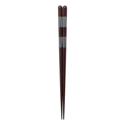 Ishida Octagonal Striped Chopsticks 22.5cm