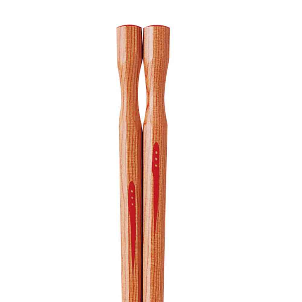 Ishida Octagonal Chopsticks with Engraved Tips 20.5cm