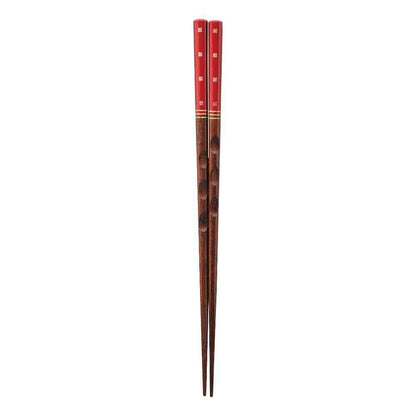 Ishida Hoazan Red Chopsticks 23cm