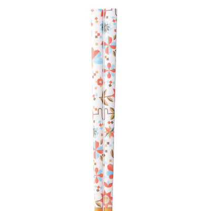 Ishida Chopsticks Flowers Heart - 1 Pair