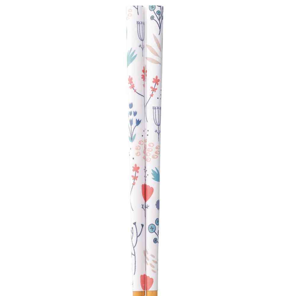 Ishida Chopsticks Flowers Wreath - 1 Pair