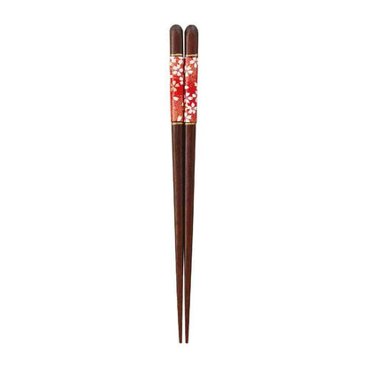 Ishida Chopsticks Lacquered Cherry Blossom 1 Pair