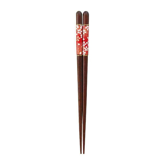 Ishida Chopsticks Lacquered Cherry Blossom 1 Pair