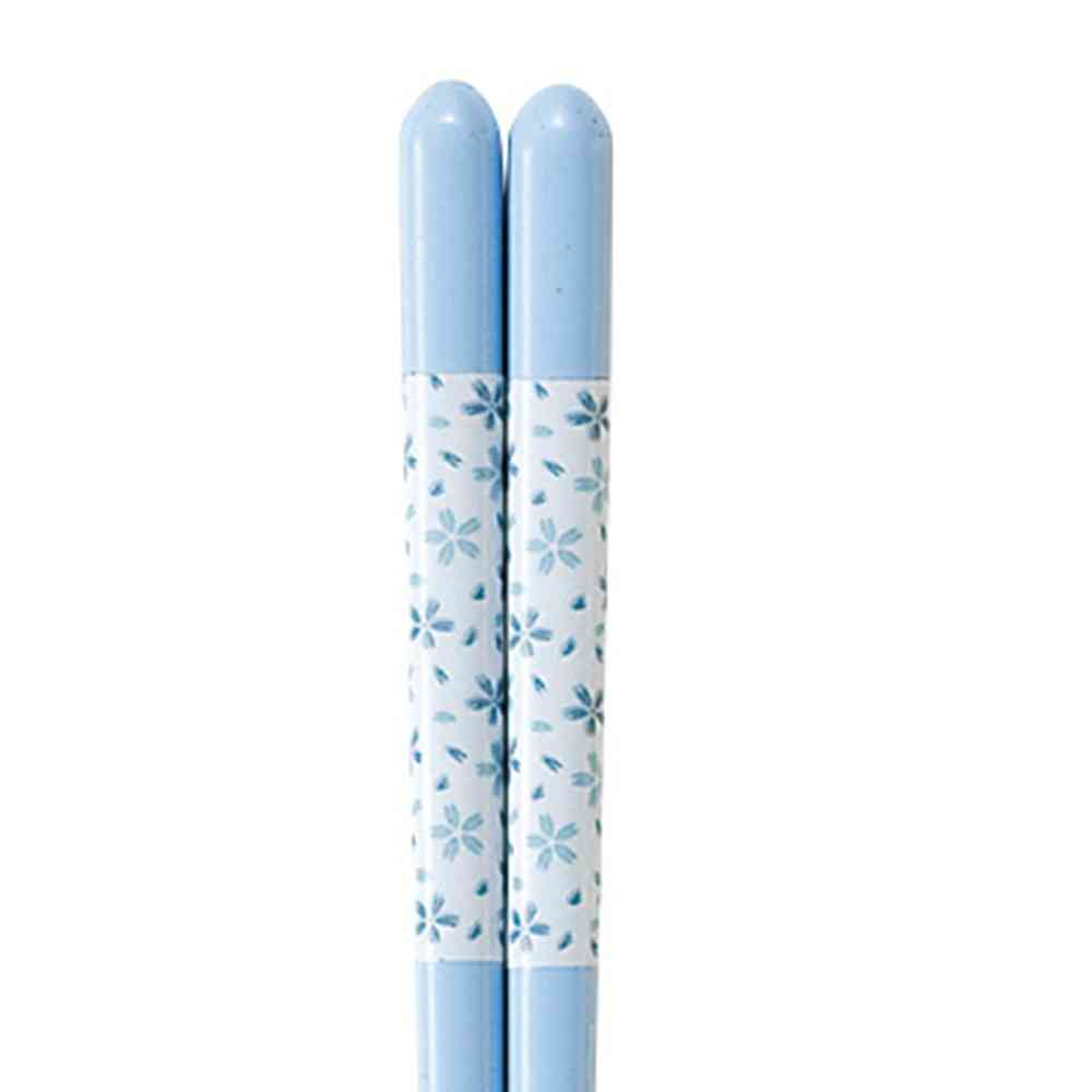 Ishida Kids Dishwasher Safe Chopsticks Pastel Flower - 1 Pair