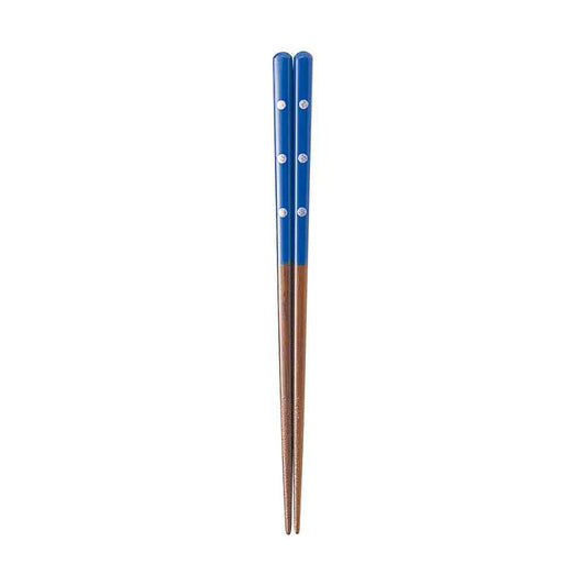 Ishida Kids Dishwasher Safe Chopsticks Silver Ladybug - 1 Pair