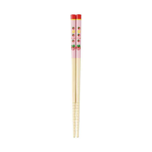 Ishida Kids Safety Chopsticks Strawberry 1 Pair