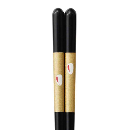 Ishida AG Dishwasher Safe Chopsticks Gold Leaf Rabbit - 1 Pair
