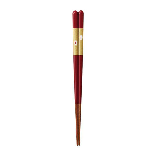 Ishida AG Dishwasher Safe Chopsticks Gold Leaf Rabbit - 1 Pair