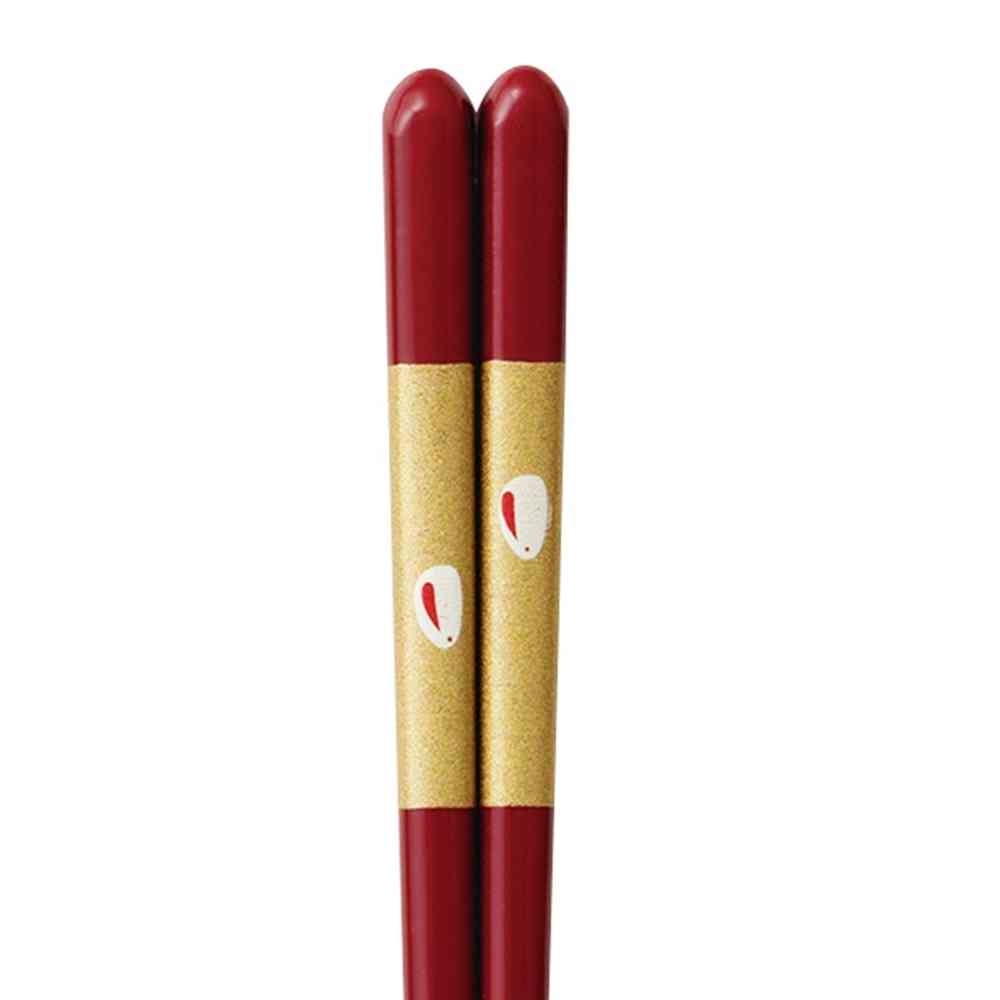 Ishida AG Dishwasher Safe Chopsticks Gold Leaf Rabbit - 1 Pair