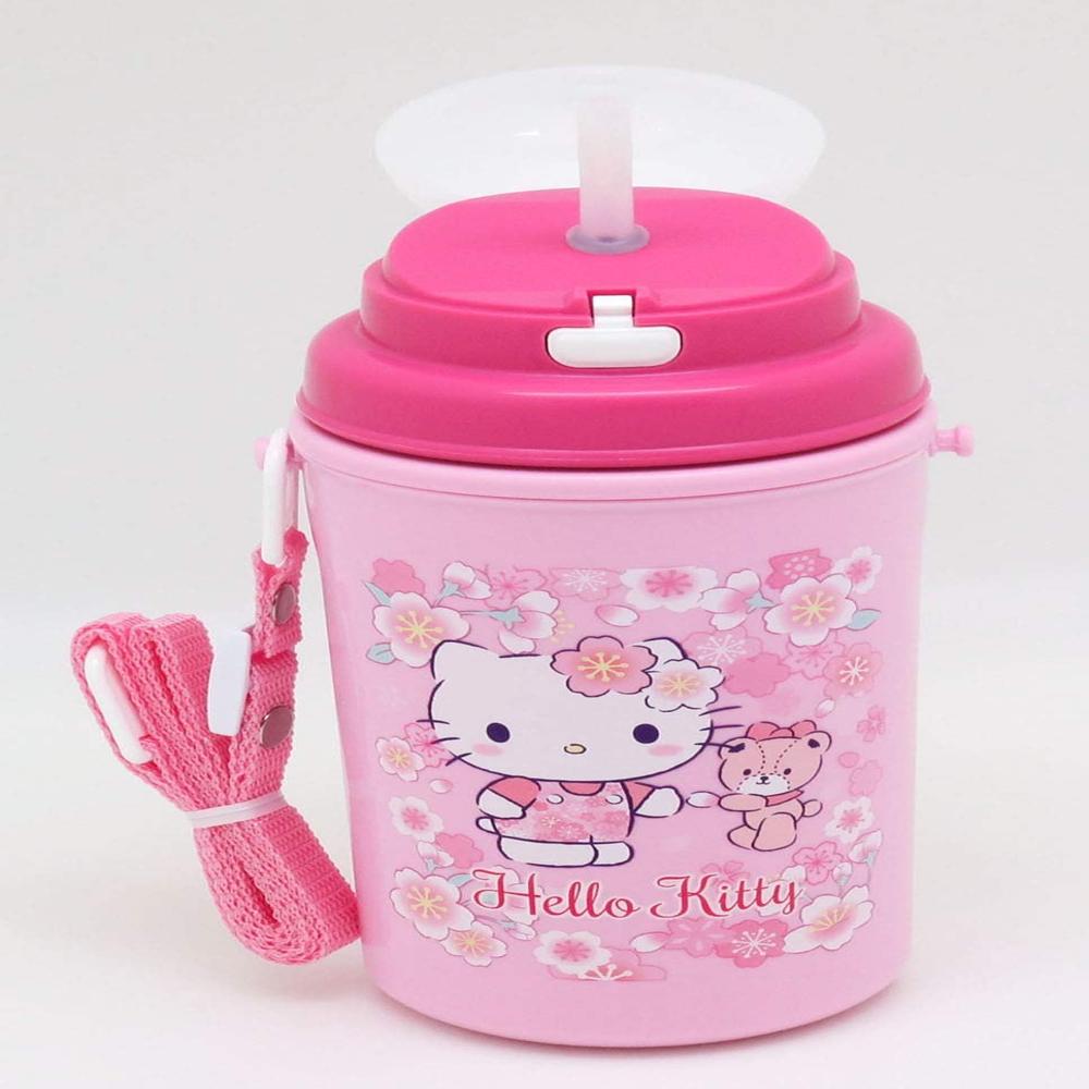 OSK Hello Kitty Sakura Water Bottle with Straw