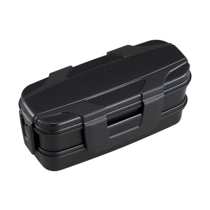 OSK Lock Four Two-Tier Lunch Box Black