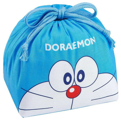 OSK Doraemon Drawstring Lunch Bag Blue