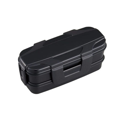 OSK Two-Tier Lunch Box with Insulated Bag Black