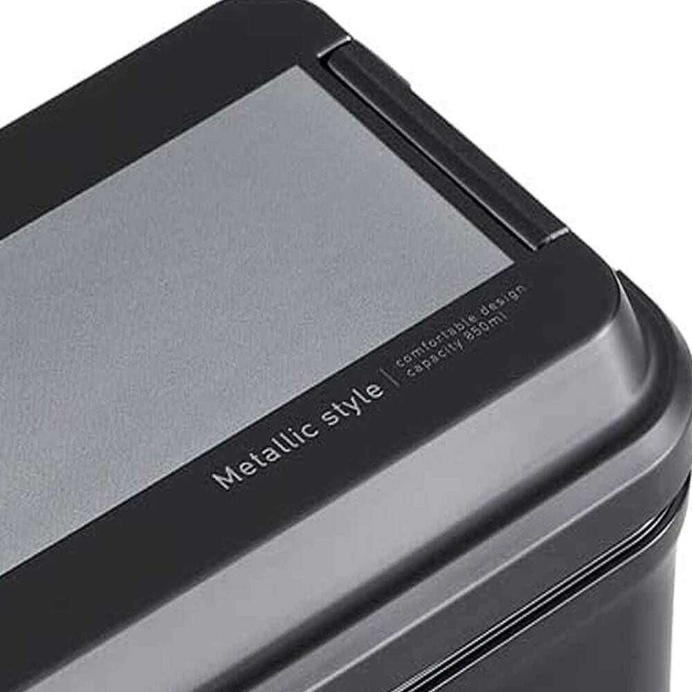 OSK Two-Tier Lunch Box with Insulated Case Black