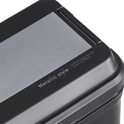OSK Two-Tier Lunch Box with Insulated Case Black