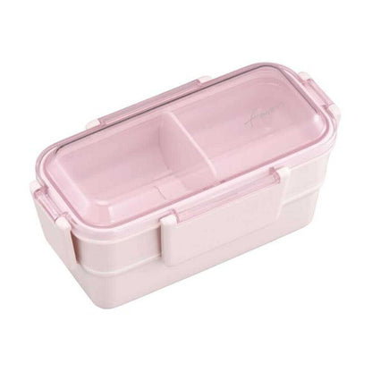 OSK DUL Two-Tier Lunch Box Pink
