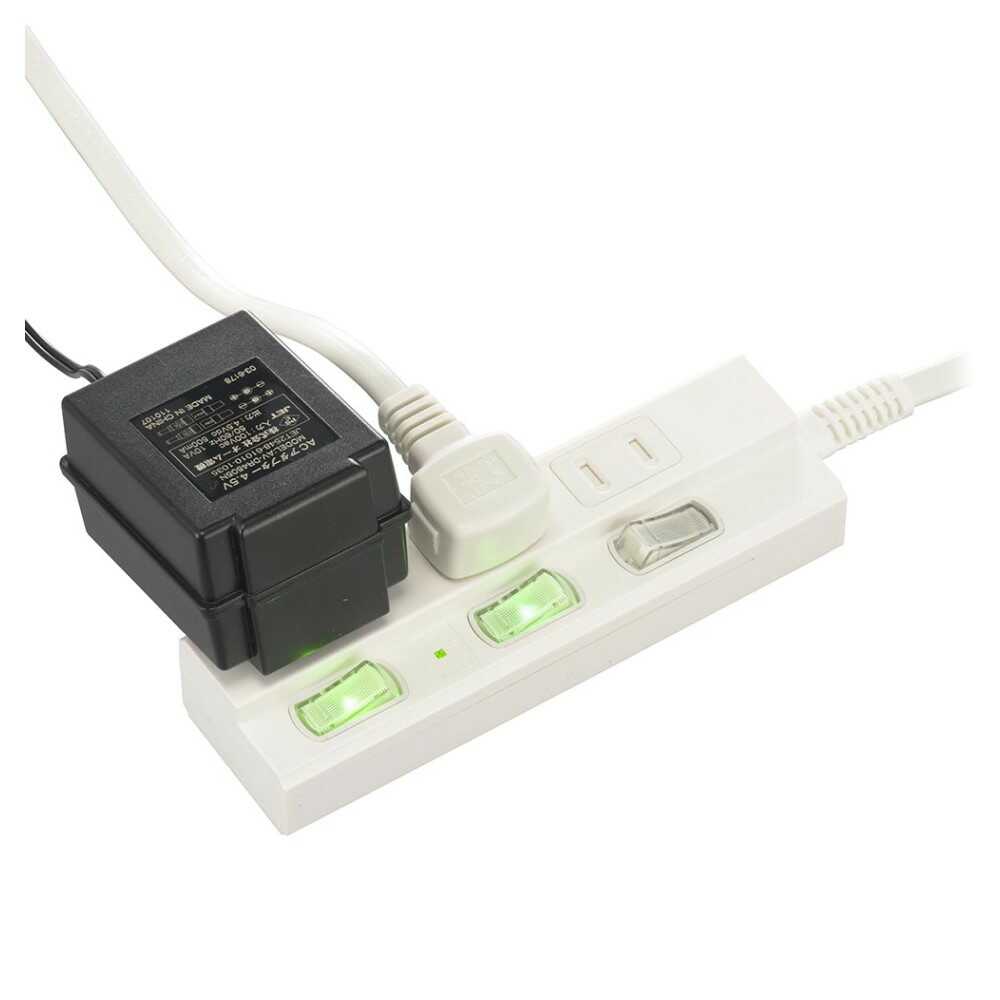 Ohm Electric Power Saving Tap with Lightning Guard 3 Outlets HS-TPK32W-22