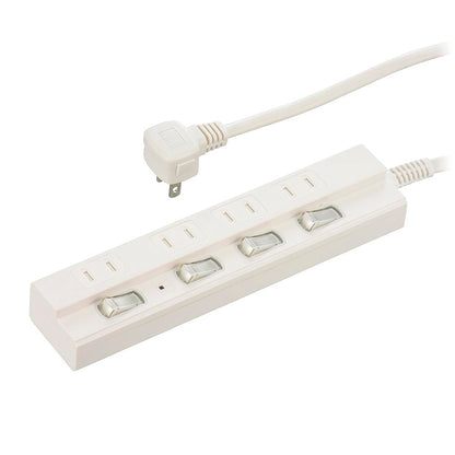 Ohm Electric Energy Saving Tap Lightning Guard 4 Outlets HS-TPK43W-22