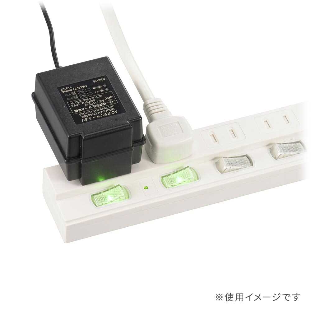 Ohm Electric Energy Saving Tap Lightning Guard 6 Outlets HS-TPK62W-22