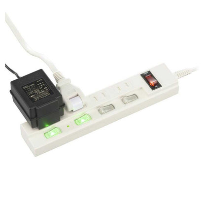 Ohm Electric Energy Saving Tap Lightning Guard with Breaker 4 Outlets 2m